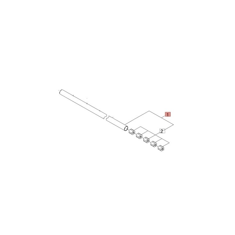 Tubo Trasmissione Decespugliatore T243xs/AH243s Shindaiwa C050002600