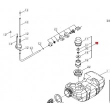 Sfiato  Serbatoio completo  Shindaiwa T350