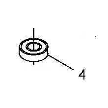 CUSCINETTO BB6001 attacco Tosasiepi AH230