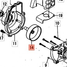 Tamburo Frizione Completa Decespugliatore BP35 shindaiwa