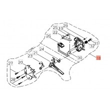 ACCELERATORE COMPLETO DECESPUGLIATORE SHINDAIWA BP45