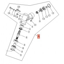 Coppia Conica Completa Decespugliatore b45/T450 Tipo Vecchio Shindaiwa P021031626