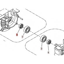 copy of FRIZIONE COMPLETA MOTOSEGA 600SX SHINDAIWA CS600/620 ECHO