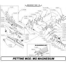 PETTINE MAGNESIUM LIGHT LISAM P1565